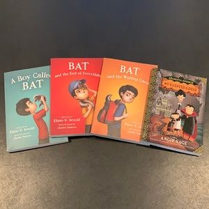 Lot of Chapter Books for Kids, A Boy Called Bat series and extra!